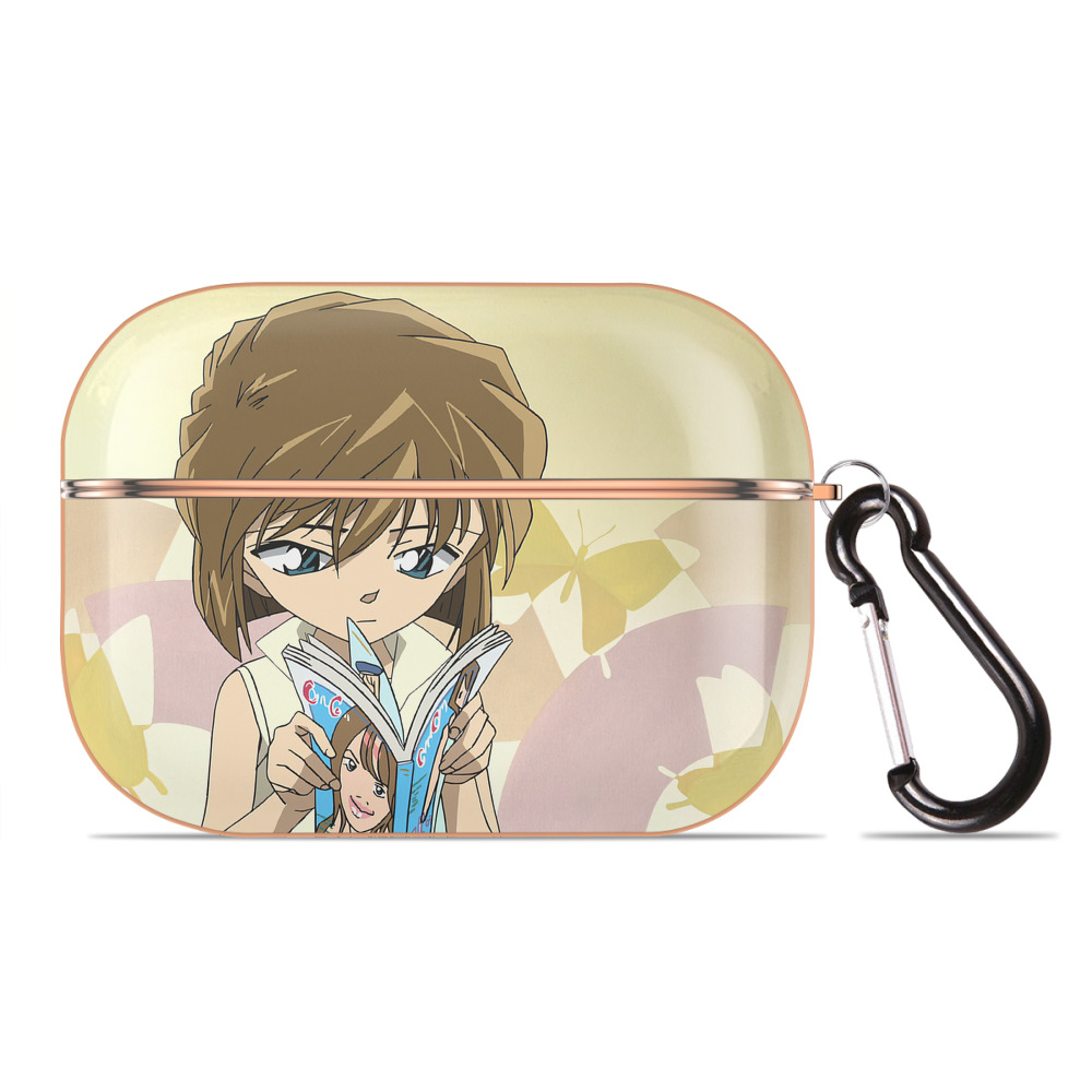 （画像用） 名探偵コナン Detective Conan 【AirPods Pro用】ハードシェル保護ケース｜耐衝撃・防指紋・カラビナ付き商品仕様
