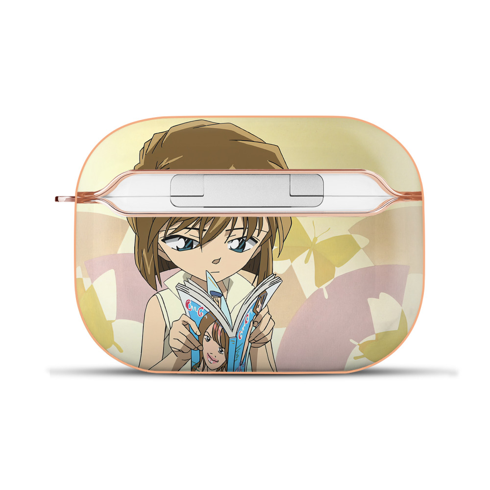 （画像用） 名探偵コナン Detective Conan 【AirPods Pro用】ハードシェル保護ケース｜耐衝撃・防指紋・カラビナ付き商品仕様