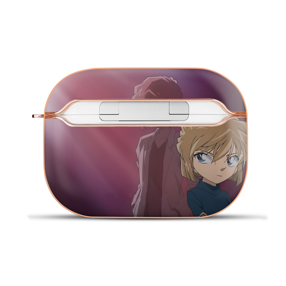 （画像用） 名探偵コナン Detective Conan 【AirPods Pro用】ハードシェル保護ケース｜耐衝撃・防指紋・カラビナ付き商品仕様
