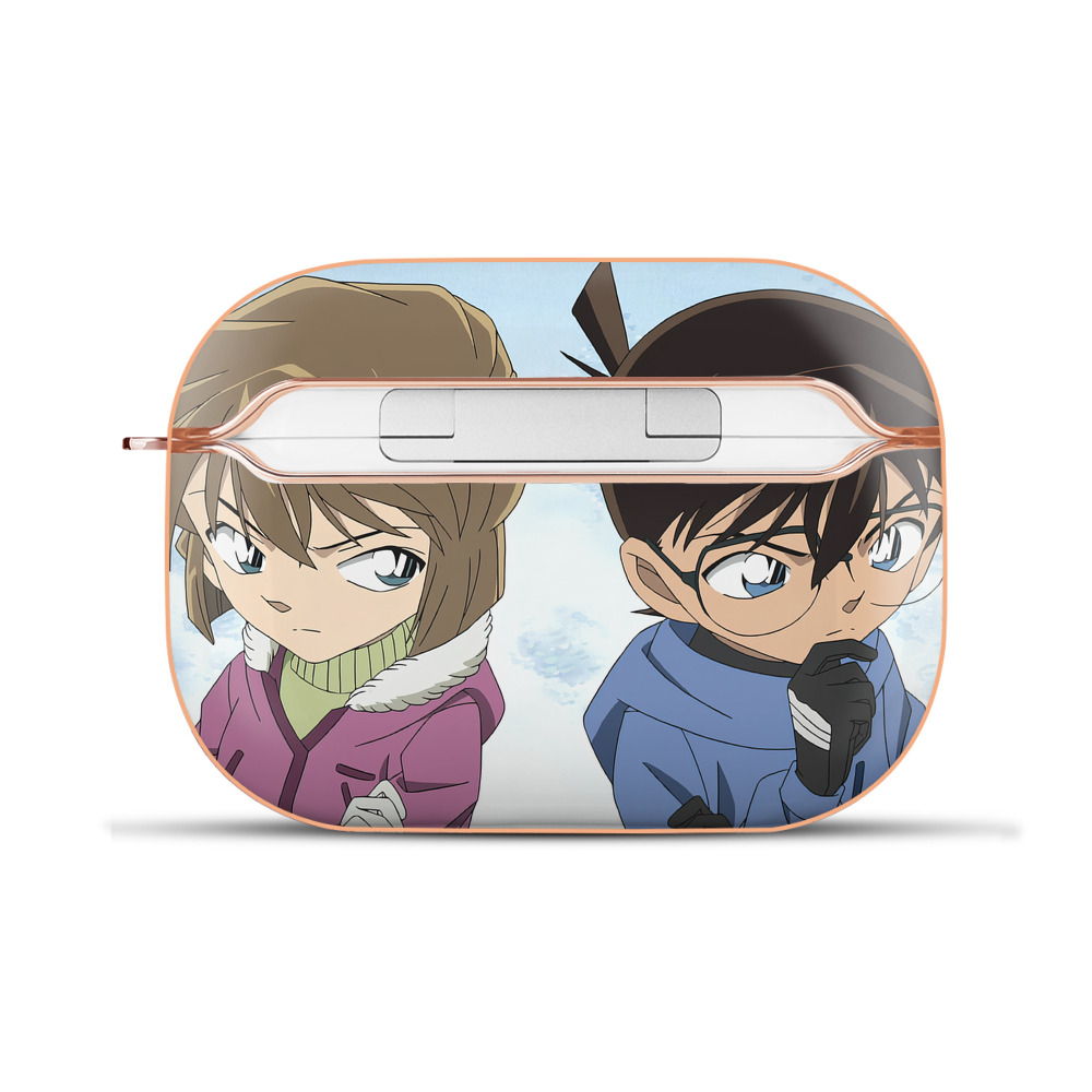 （画像用） 名探偵コナン Detective Conan 【AirPods Pro用】ハードシェル保護ケース｜耐衝撃・防指紋・カラビナ付き商品仕様