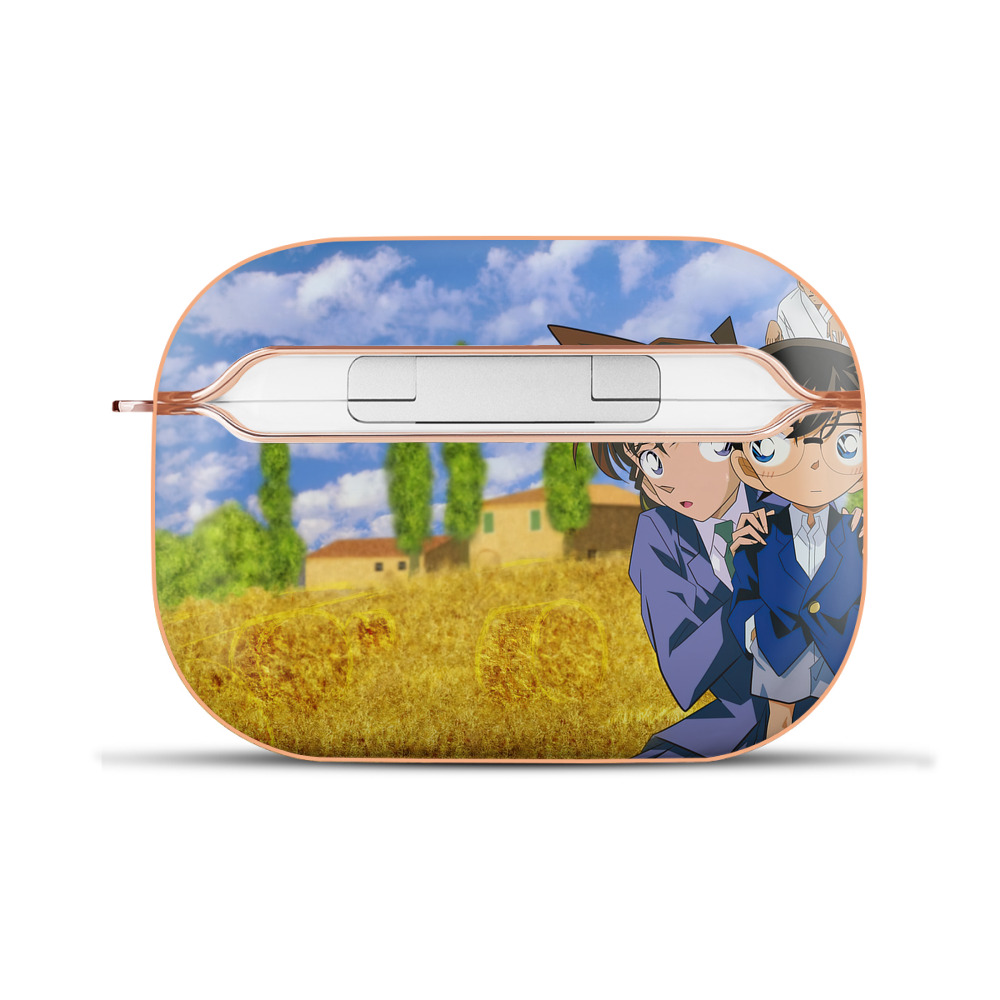 （画像用） 名探偵コナン Detective Conan 【AirPods Pro用】ハードシェル保護ケース｜耐衝撃・防指紋・カラビナ付き商品仕様