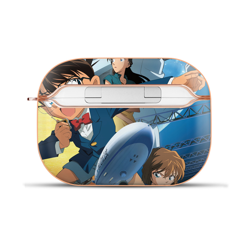 （画像用） 名探偵コナン Detective Conan 【AirPods Pro用】ハードシェル保護ケース｜耐衝撃・防指紋・カラビナ付き商品仕様