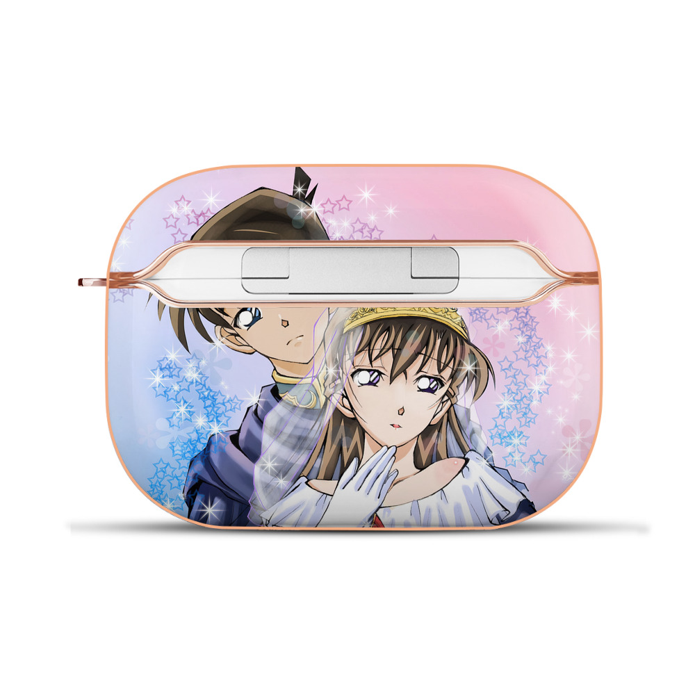 （画像用） 名探偵コナン Detective Conan 【AirPods Pro用】ハードシェル保護ケース｜耐衝撃・防指紋・カラビナ付き商品仕様