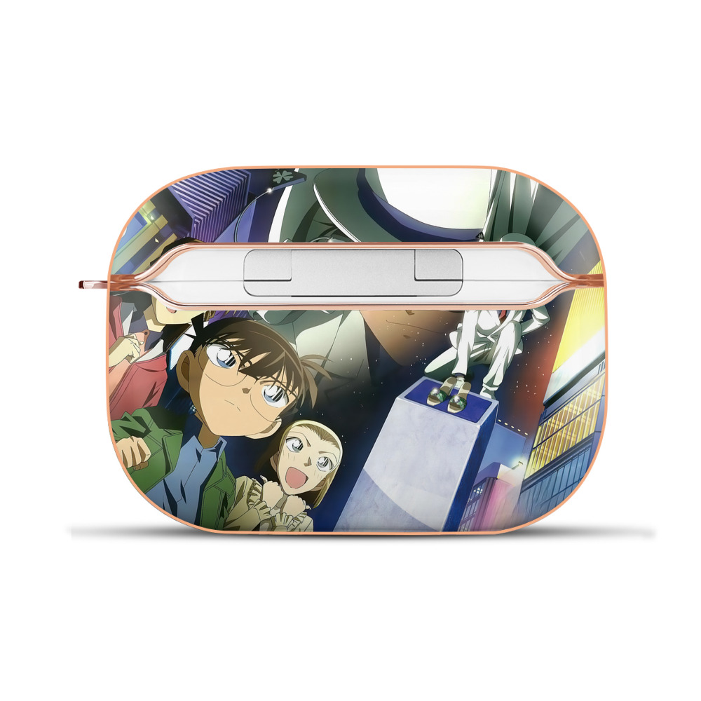 （画像用） 名探偵コナン Detective Conan 【AirPods Pro用】ハードシェル保護ケース｜耐衝撃・防指紋・カラビナ付き商品仕様