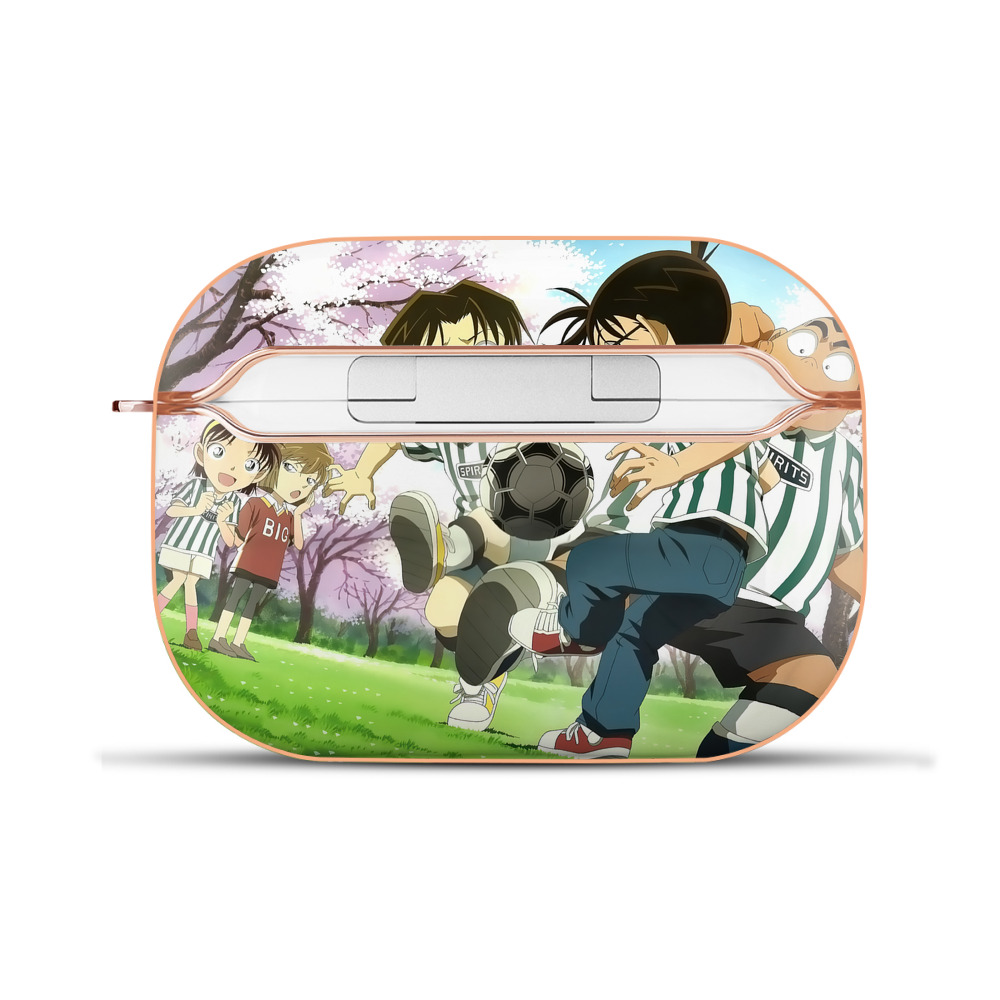 （画像用） 名探偵コナン Detective Conan 【AirPods Pro用】ハードシェル保護ケース｜耐衝撃・防指紋・カラビナ付き商品仕様