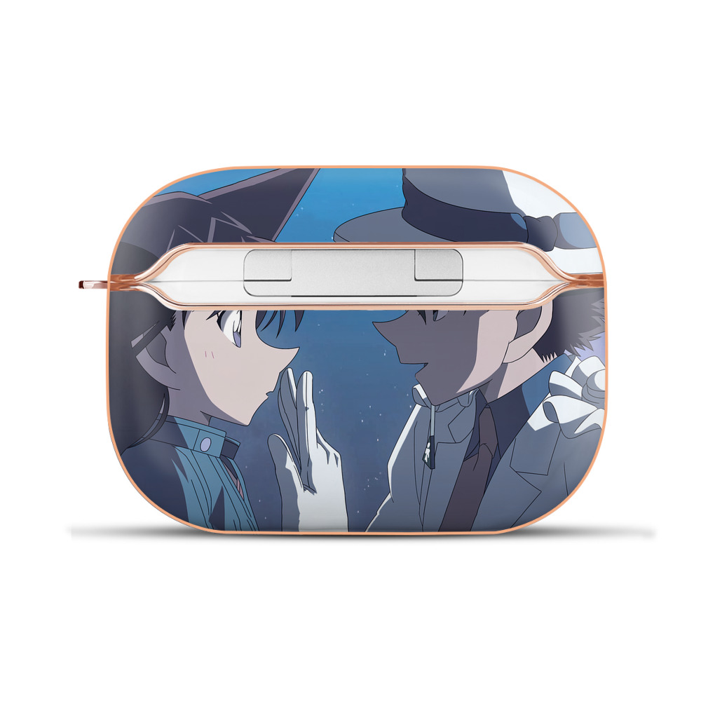 （画像用） 名探偵コナン Detective Conan 【AirPods Pro用】ハードシェル保護ケース｜耐衝撃・防指紋・カラビナ付き商品仕様