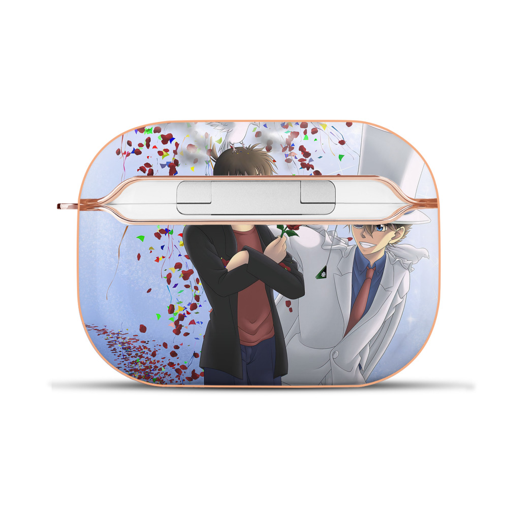 （画像用） 名探偵コナン Detective Conan 【AirPods Pro用】ハードシェル保護ケース｜耐衝撃・防指紋・カラビナ付き商品仕様