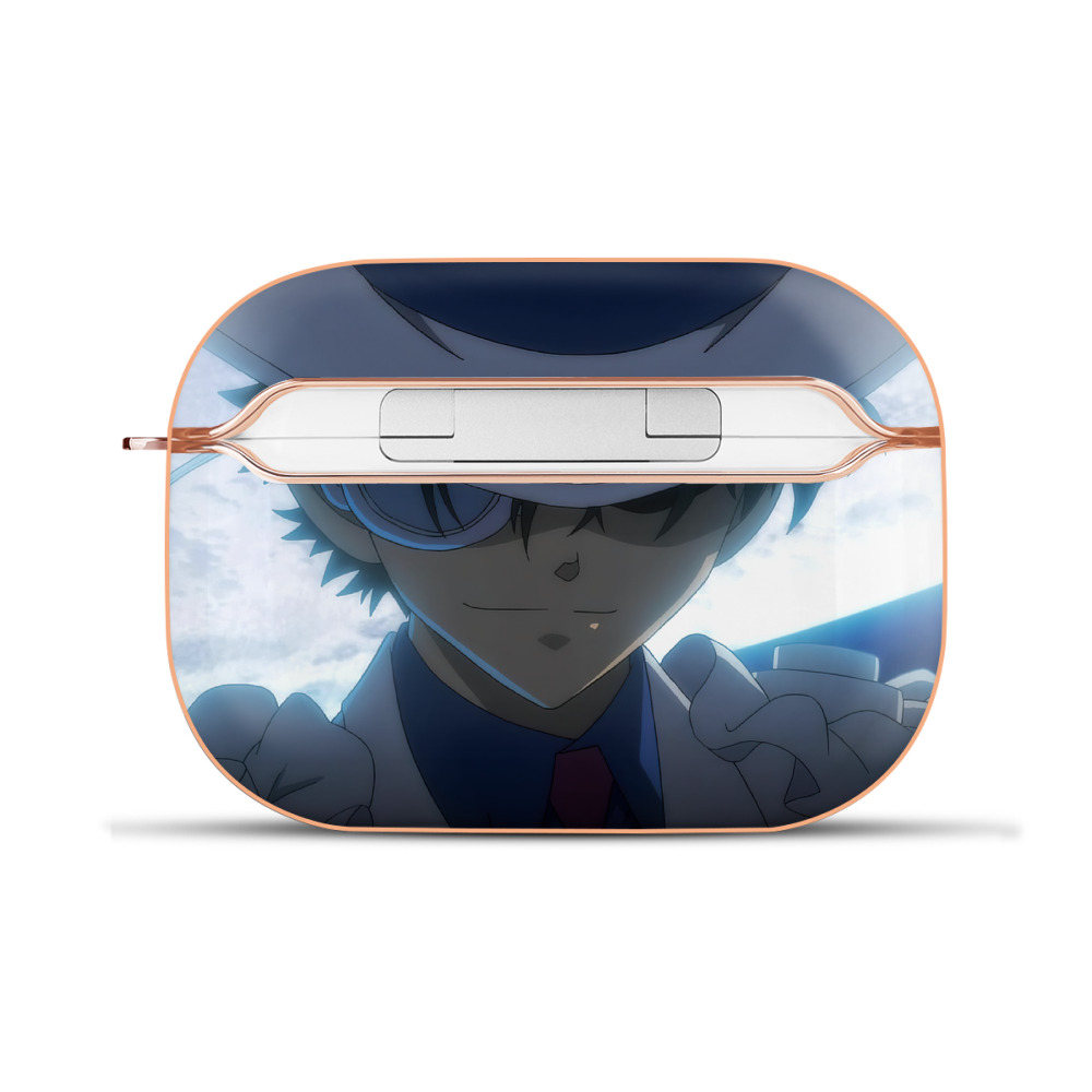 （画像用） 名探偵コナン Detective Conan 【AirPods Pro用】ハードシェル保護ケース｜耐衝撃・防指紋・カラビナ付き商品仕様