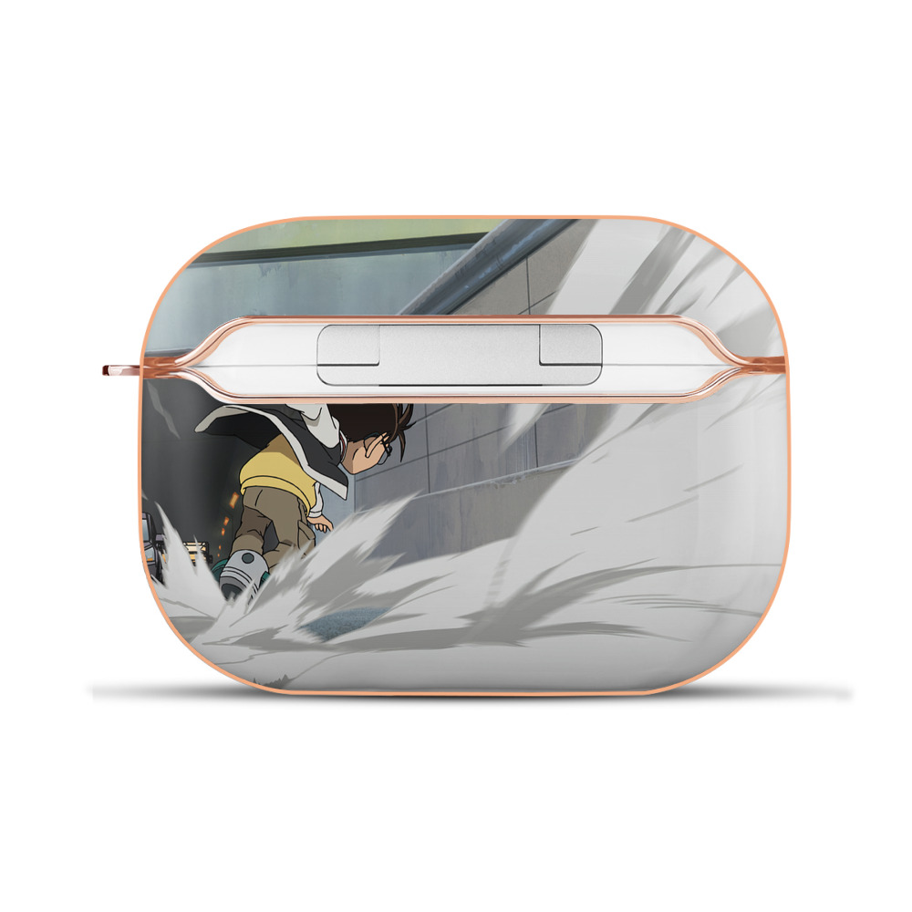 （画像用） 名探偵コナン Detective Conan 【AirPods Pro用】ハードシェル保護ケース｜耐衝撃・防指紋・カラビナ付き商品仕様