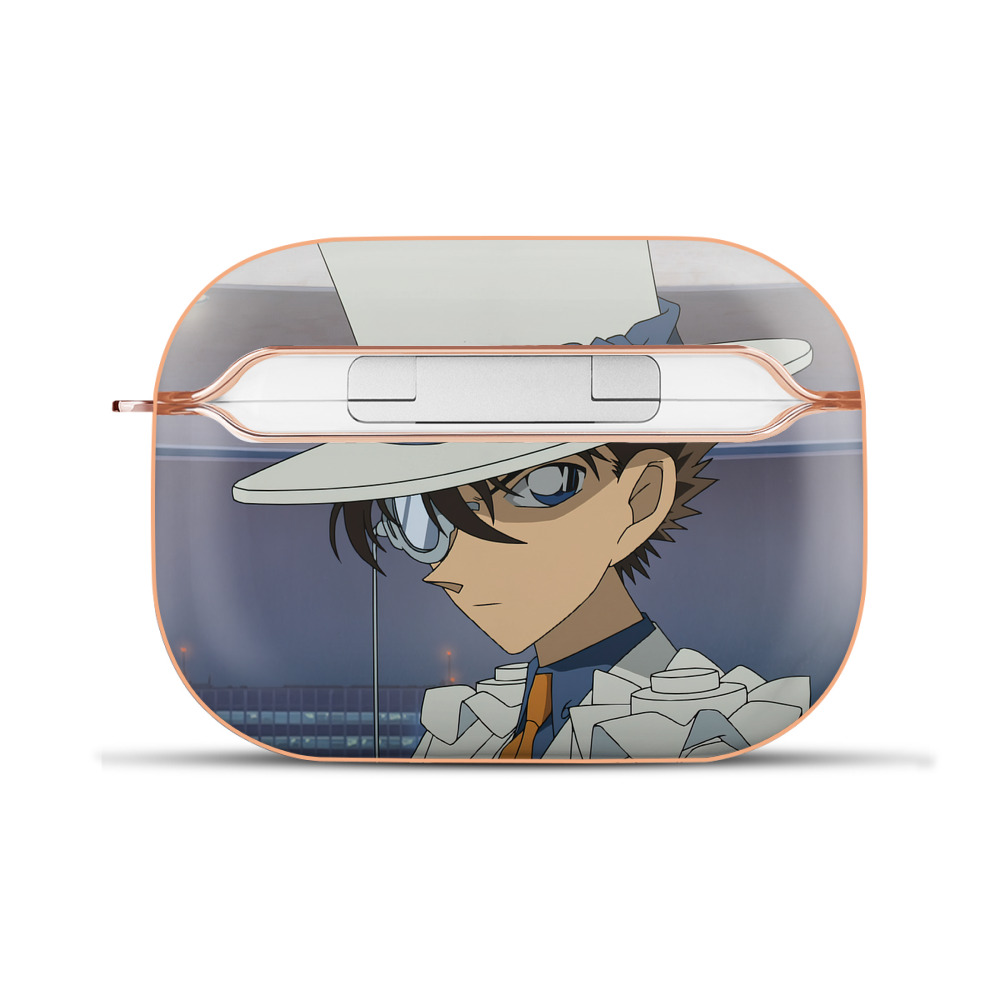 （画像用） 名探偵コナン Detective Conan 【AirPods Pro用】ハードシェル保護ケース｜耐衝撃・防指紋・カラビナ付き商品仕様