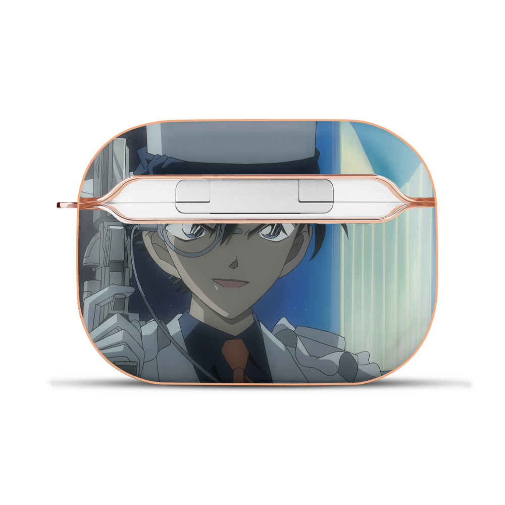 （画像用） 名探偵コナン Detective Conan 【AirPods Pro用】ハードシェル保護ケース｜耐衝撃・防指紋・カラビナ付き商品仕様