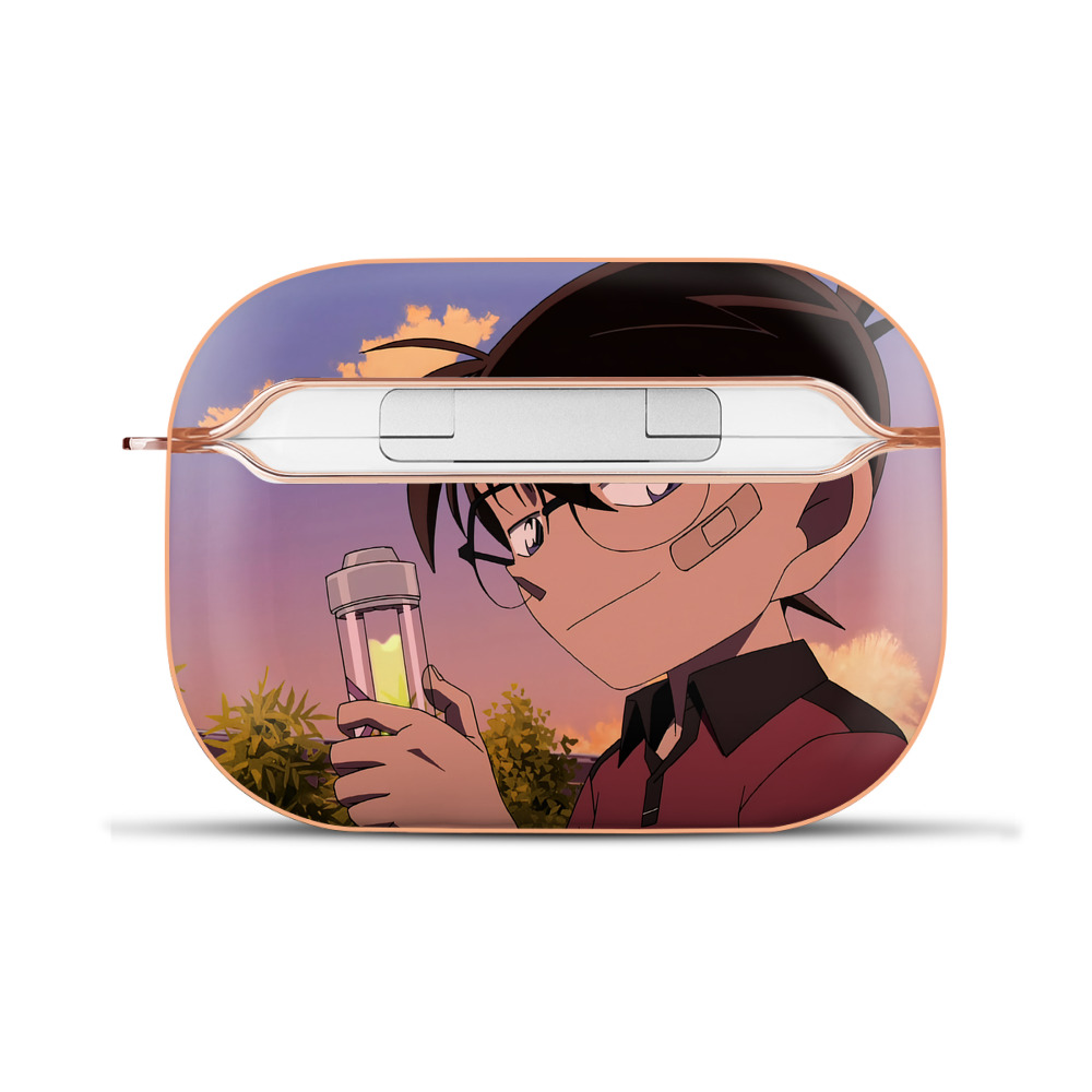 （画像用） 名探偵コナン Detective Conan 【AirPods Pro用】ハードシェル保護ケース｜耐衝撃・防指紋・カラビナ付き商品仕様