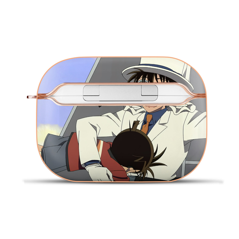 （画像用） 名探偵コナン Detective Conan 【AirPods Pro用】ハードシェル保護ケース｜耐衝撃・防指紋・カラビナ付き商品仕様