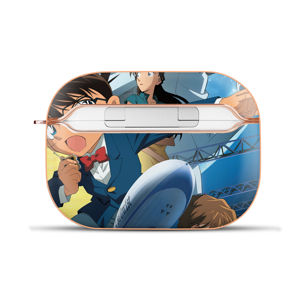 （画像用） 名探偵コナン Detective Conan 【AirPods Pro用】ハードシェル保護ケース｜耐衝撃・防指紋・カラビナ付き商品仕様