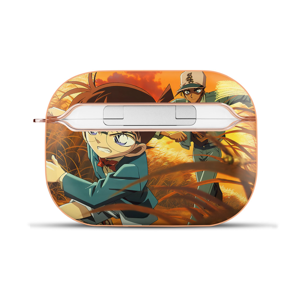 （画像用） 名探偵コナン Detective Conan 【AirPods Pro用】ハードシェル保護ケース｜耐衝撃・防指紋・カラビナ付き商品仕様