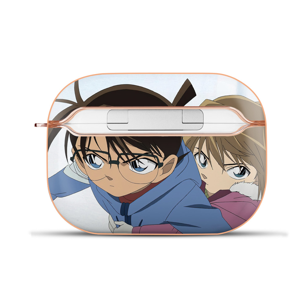 （画像用） 名探偵コナン Detective Conan 【AirPods Pro用】ハードシェル保護ケース｜耐衝撃・防指紋・カラビナ付き商品仕様