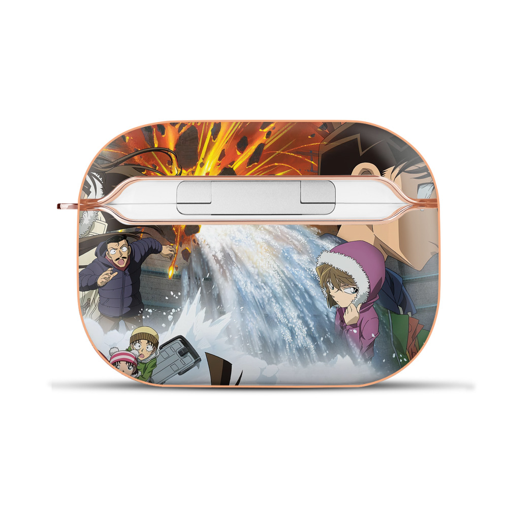 （画像用） 名探偵コナン Detective Conan 【AirPods Pro用】ハードシェル保護ケース｜耐衝撃・防指紋・カラビナ付き商品仕様