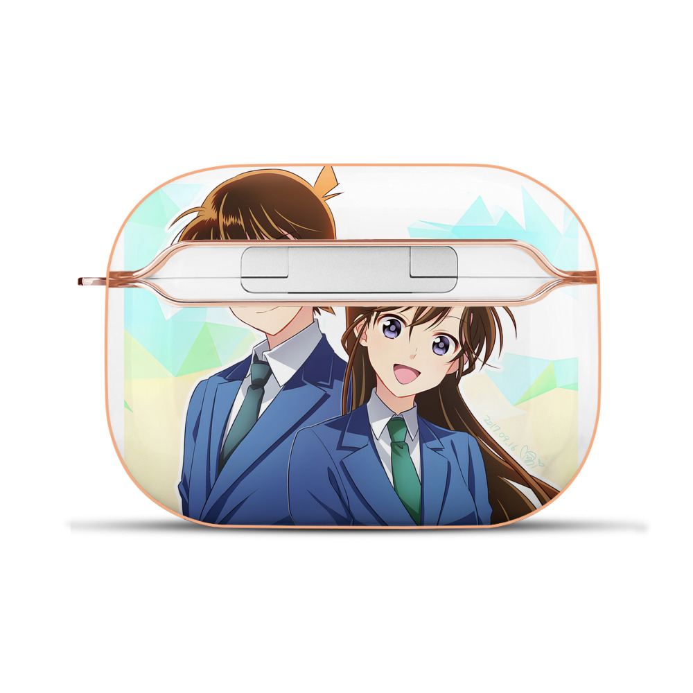 （画像用） 名探偵コナン Detective Conan 【AirPods Pro用】ハードシェル保護ケース｜耐衝撃・防指紋・カラビナ付き商品仕様