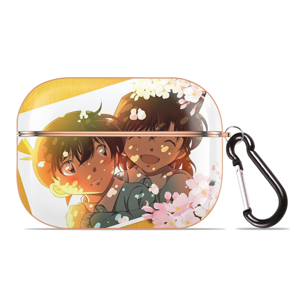（画像用） 名探偵コナン Detective Conan 【AirPods Pro用】ハードシェル保護ケース｜耐衝撃・防指紋・カラビナ付き商品仕様