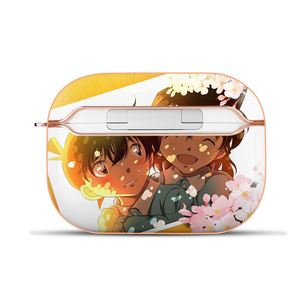 （画像用） 名探偵コナン Detective Conan 【AirPods Pro用】ハードシェル保護ケース｜耐衝撃・防指紋・カラビナ付き商品仕様
