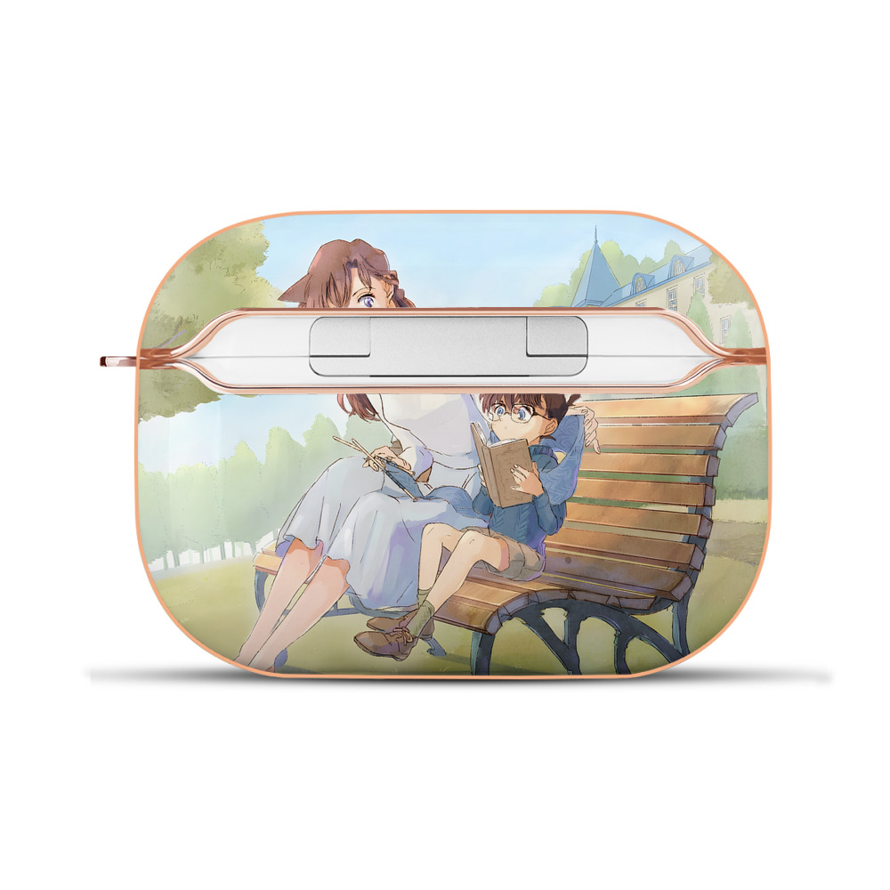 （画像用） 名探偵コナン Detective Conan 【AirPods Pro用】ハードシェル保護ケース｜耐衝撃・防指紋・カラビナ付き商品仕様