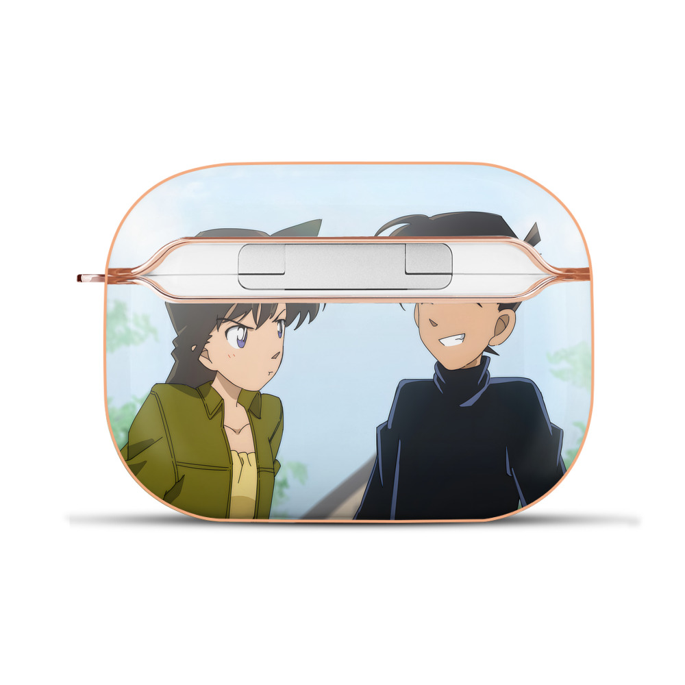 （画像用） 名探偵コナン Detective Conan 【AirPods Pro用】ハードシェル保護ケース｜耐衝撃・防指紋・カラビナ付き商品仕様