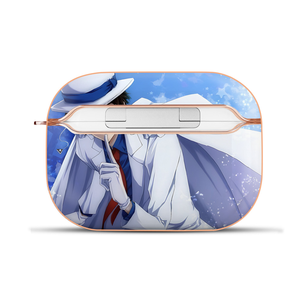 （画像用） 名探偵コナン Detective Conan 【AirPods Pro用】ハードシェル保護ケース｜耐衝撃・防指紋・カラビナ付き商品仕様
