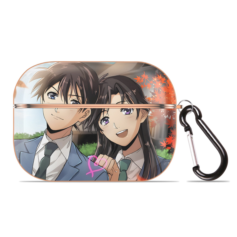 （画像用） 名探偵コナン Detective Conan 【AirPods Pro用】ハードシェル保護ケース｜耐衝撃・防指紋・カラビナ付き商品仕様