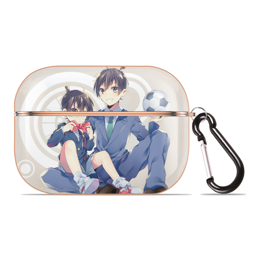（画像用） 名探偵コナン Detective Conan 【AirPods Pro用】ハードシェル保護ケース｜耐衝撃・防指紋・カラビナ付き商品仕様
