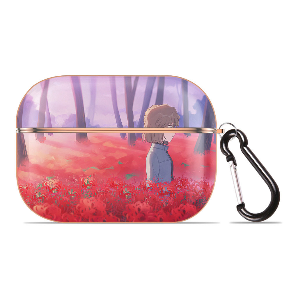 （画像用） 名探偵コナン Detective Conan 【AirPods Pro用】ハードシェル保護ケース｜耐衝撃・防指紋・カラビナ付き商品仕様