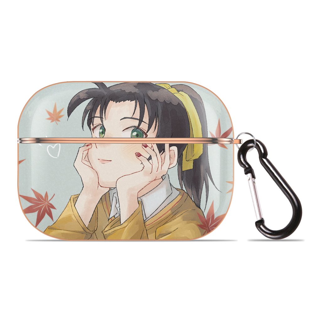 （画像用） 名探偵コナン Detective Conan 【AirPods Pro用】ハードシェル保護ケース｜耐衝撃・防指紋・カラビナ付き商品仕様