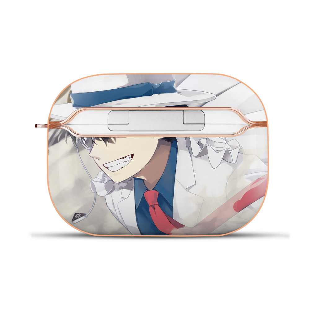 （画像用） 名探偵コナン Detective Conan 【AirPods Pro用】ハードシェル保護ケース｜耐衝撃・防指紋・カラビナ付き商品仕様