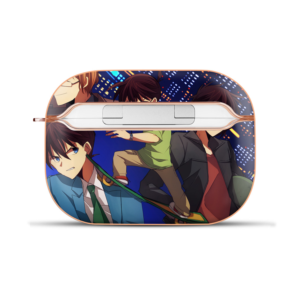 （画像用） 名探偵コナン Detective Conan 【AirPods Pro用】ハードシェル保護ケース｜耐衝撃・防指紋・カラビナ付き商品仕様