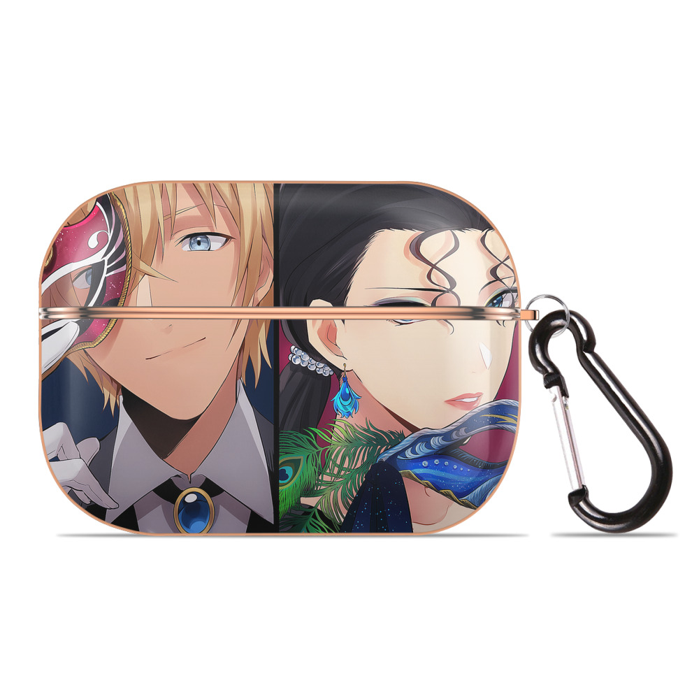 （画像用） 名探偵コナン Detective Conan 【AirPods Pro用】ハードシェル保護ケース｜耐衝撃・防指紋・カラビナ付き商品仕様