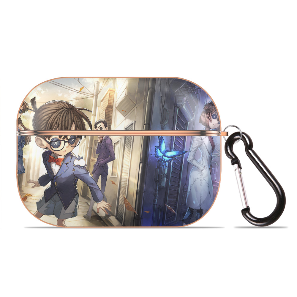 （画像用） 名探偵コナン Detective Conan 【AirPods Pro用】ハードシェル保護ケース｜耐衝撃・防指紋・カラビナ付き商品仕様