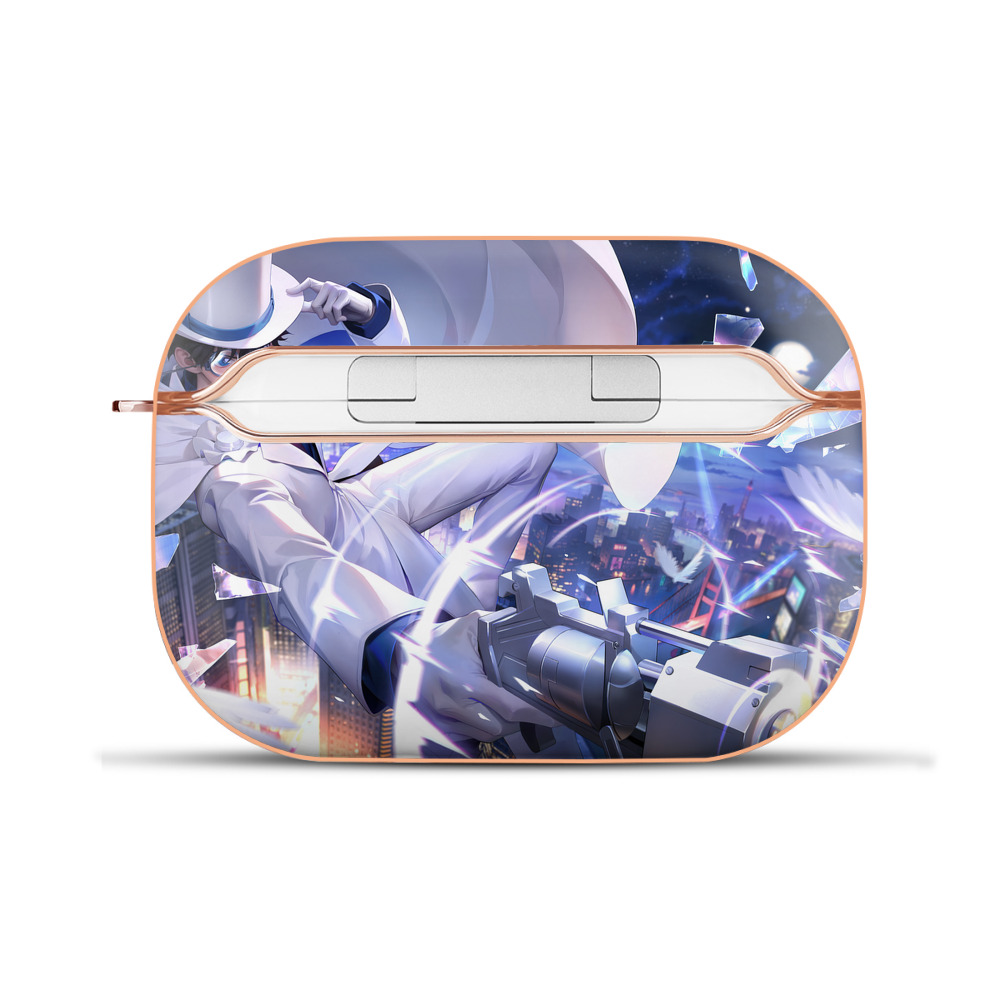 （画像用） 名探偵コナン Detective Conan 【AirPods Pro用】ハードシェル保護ケース｜耐衝撃・防指紋・カラビナ付き商品仕様