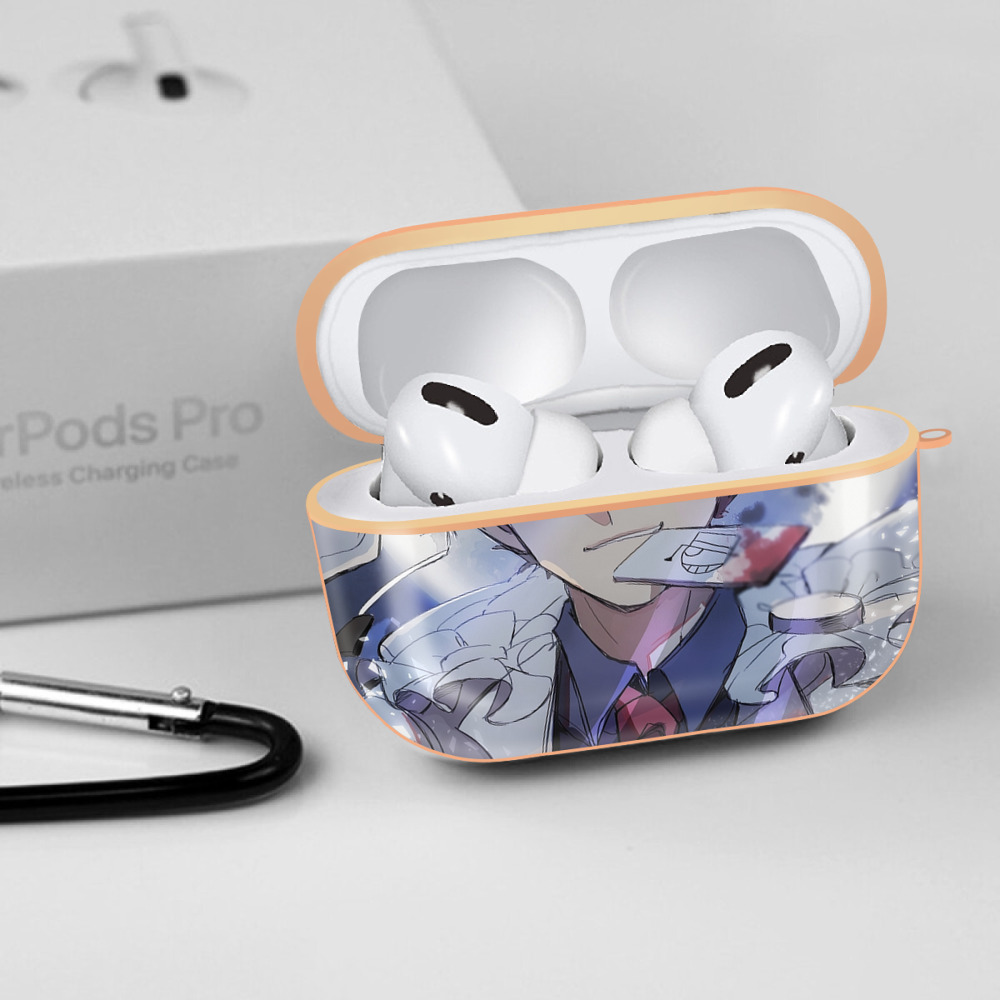 名探偵コナン Detective Conan 【AirPods Pro用】ハードシェル保護ケース｜耐衝撃・防指紋・カラビナ付き商品仕様