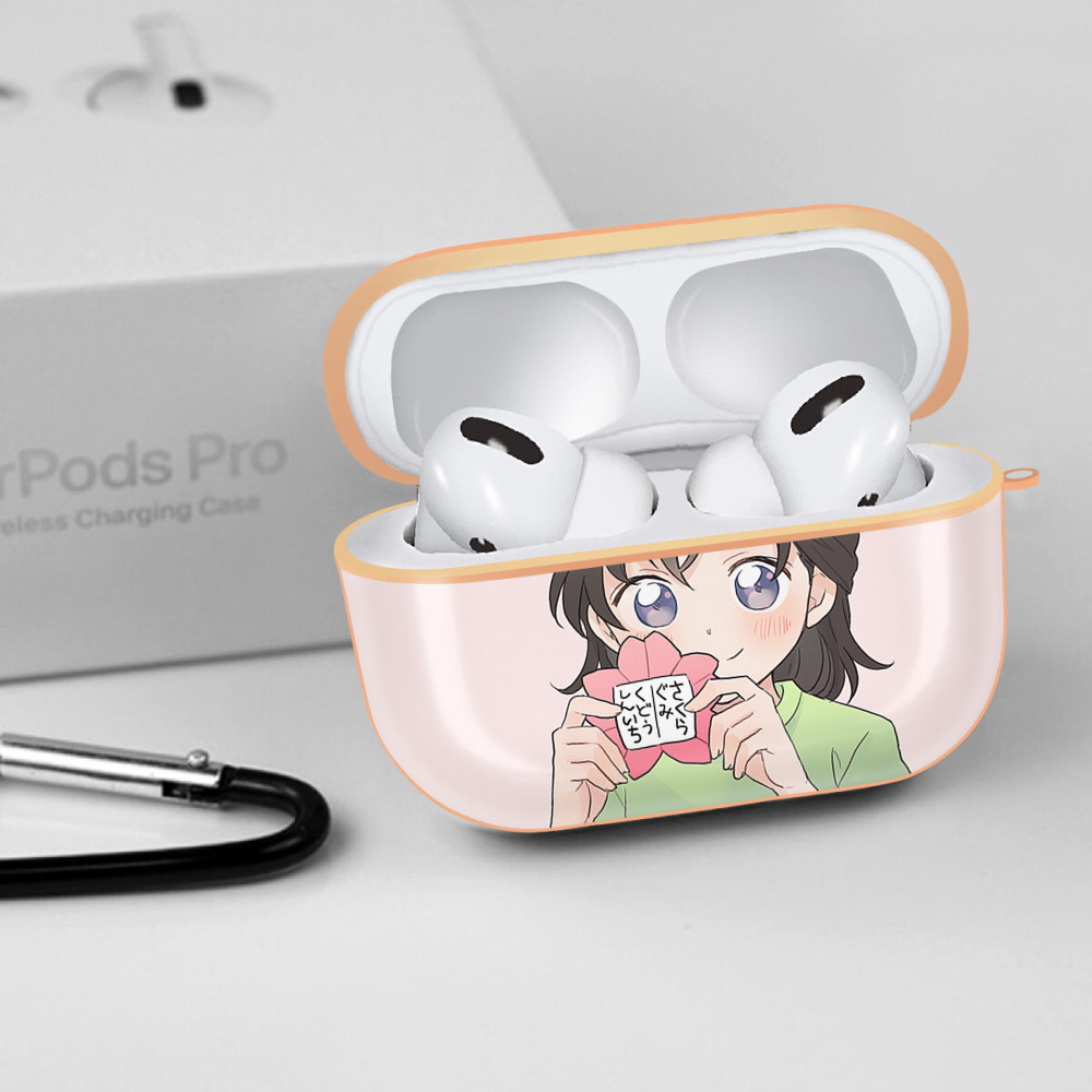 名探偵コナン Detective Conan 【AirPods Pro用】ハードシェル保護ケース｜耐衝撃・防指紋・カラビナ付き商品仕様