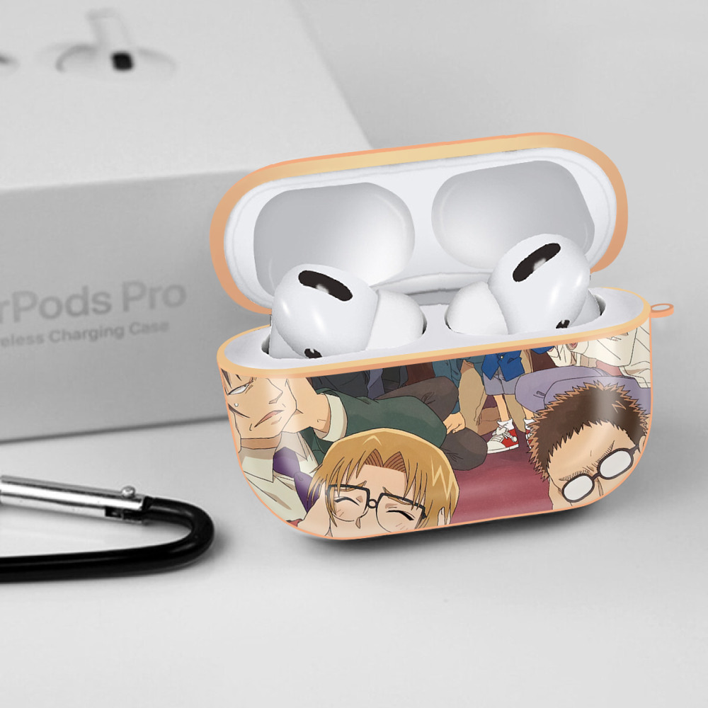 名探偵コナン Detective Conan 【AirPods Pro用】ハードシェル保護ケース｜耐衝撃・防指紋・カラビナ付き商品仕様