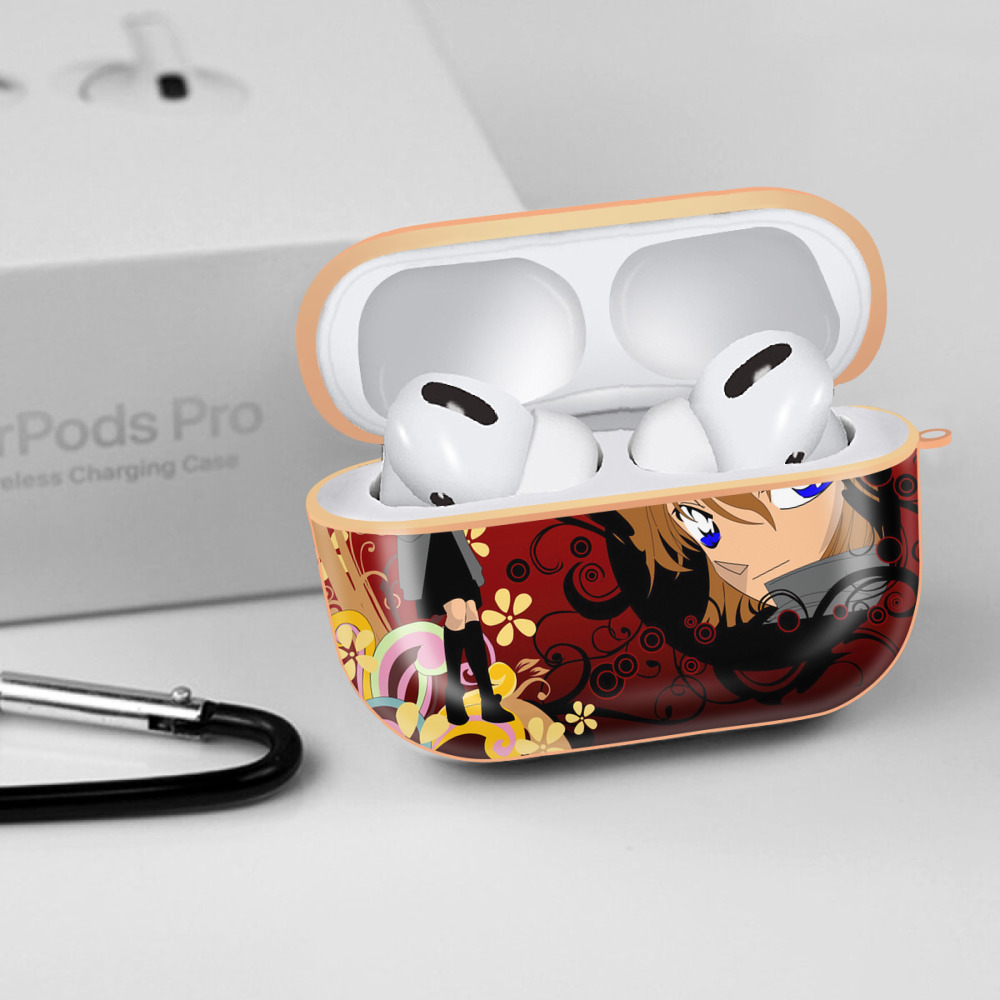 名探偵コナン Detective Conan 【AirPods Pro用】ハードシェル保護ケース｜耐衝撃・防指紋・カラビナ付き商品仕様