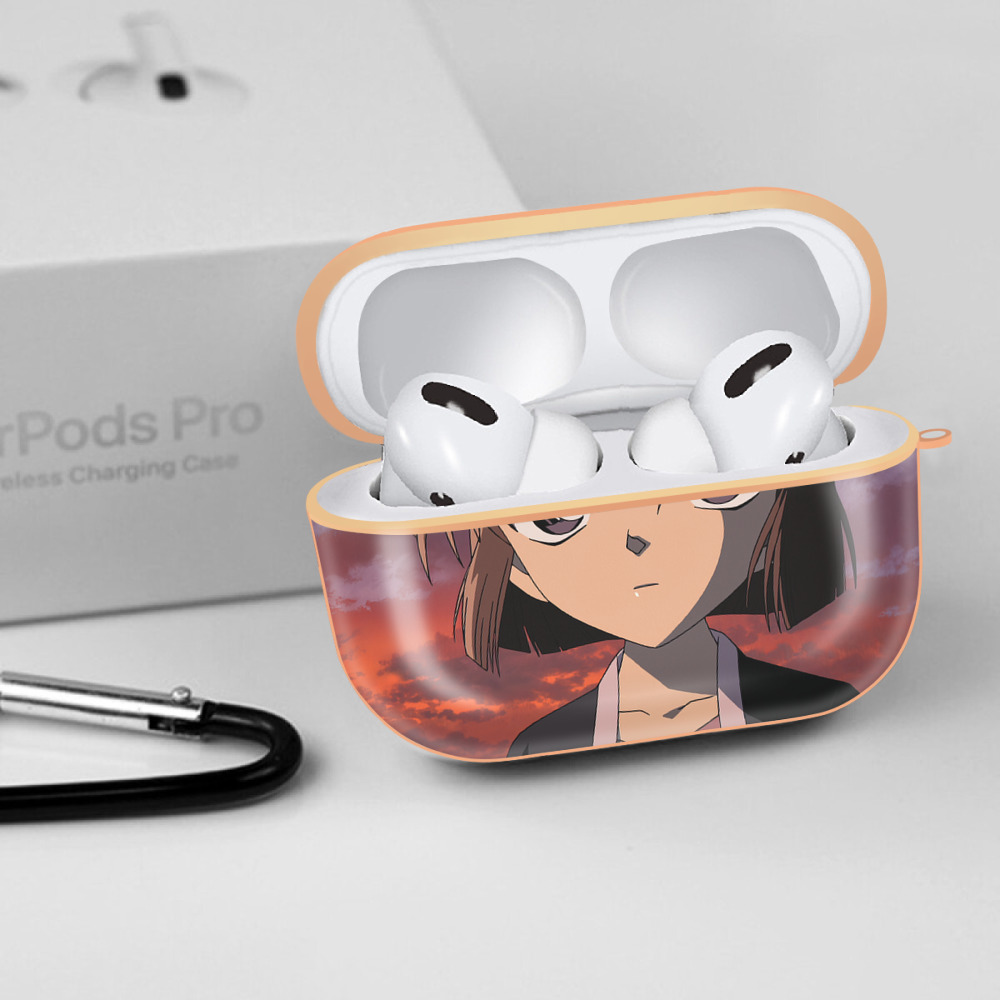 名探偵コナン Detective Conan 【AirPods Pro用】ハードシェル保護ケース｜耐衝撃・防指紋・カラビナ付き商品仕様