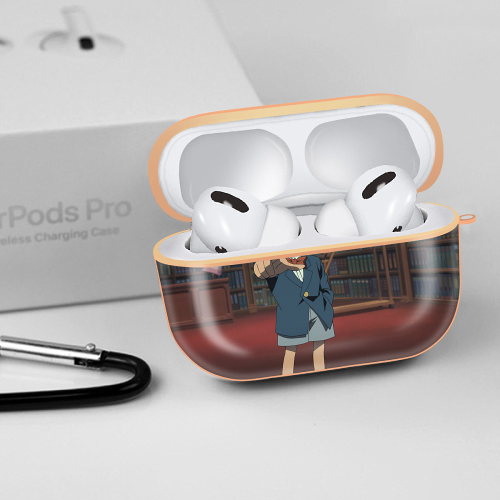 名探偵コナン Detective Conan 【AirPods Pro用】ハードシェル保護ケース｜耐衝撃・防指紋・カラビナ付き商品仕様