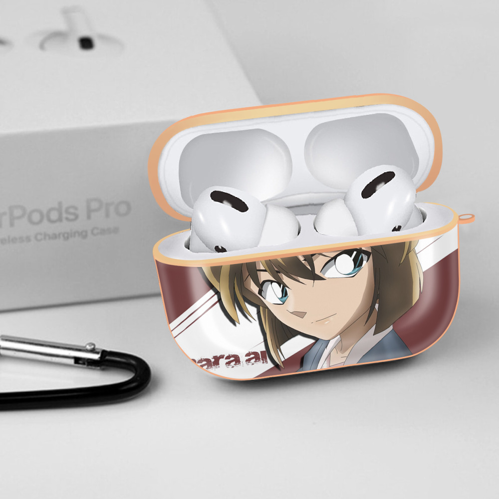 名探偵コナン Detective Conan 【AirPods Pro用】ハードシェル保護ケース｜耐衝撃・防指紋・カラビナ付き商品仕様