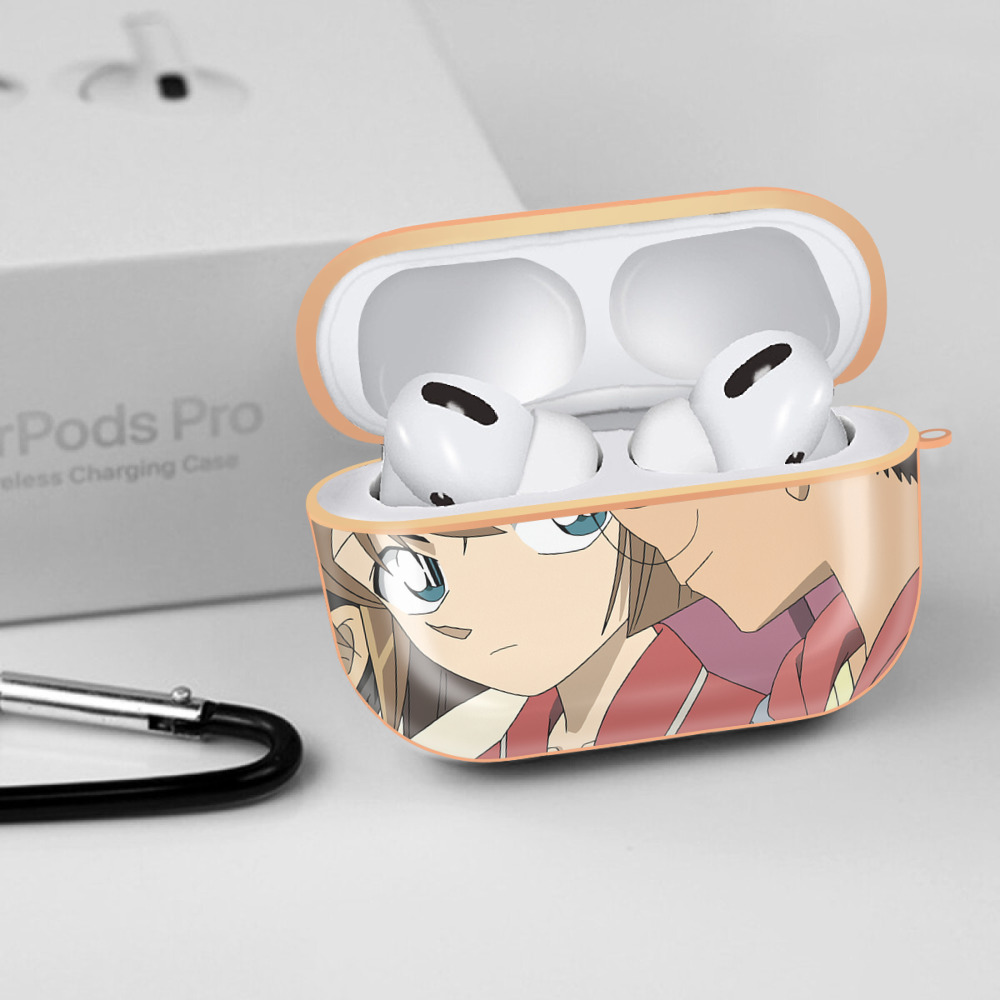 名探偵コナン Detective Conan 【AirPods Pro用】ハードシェル保護ケース｜耐衝撃・防指紋・カラビナ付き商品仕様