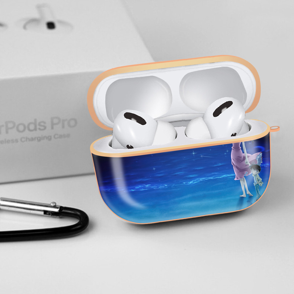 名探偵コナン Detective Conan 【AirPods Pro用】ハードシェル保護ケース｜耐衝撃・防指紋・カラビナ付き商品仕様