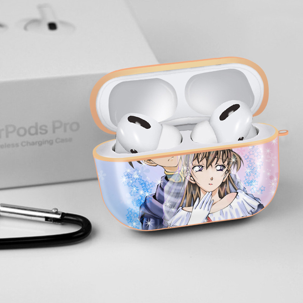 名探偵コナン Detective Conan 【AirPods Pro用】ハードシェル保護ケース｜耐衝撃・防指紋・カラビナ付き商品仕様