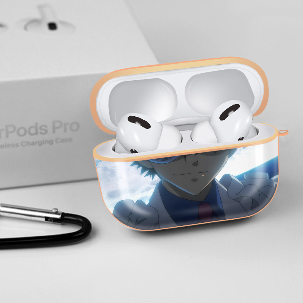 名探偵コナン Detective Conan 【AirPods Pro用】ハードシェル保護ケース｜耐衝撃・防指紋・カラビナ付き商品仕様