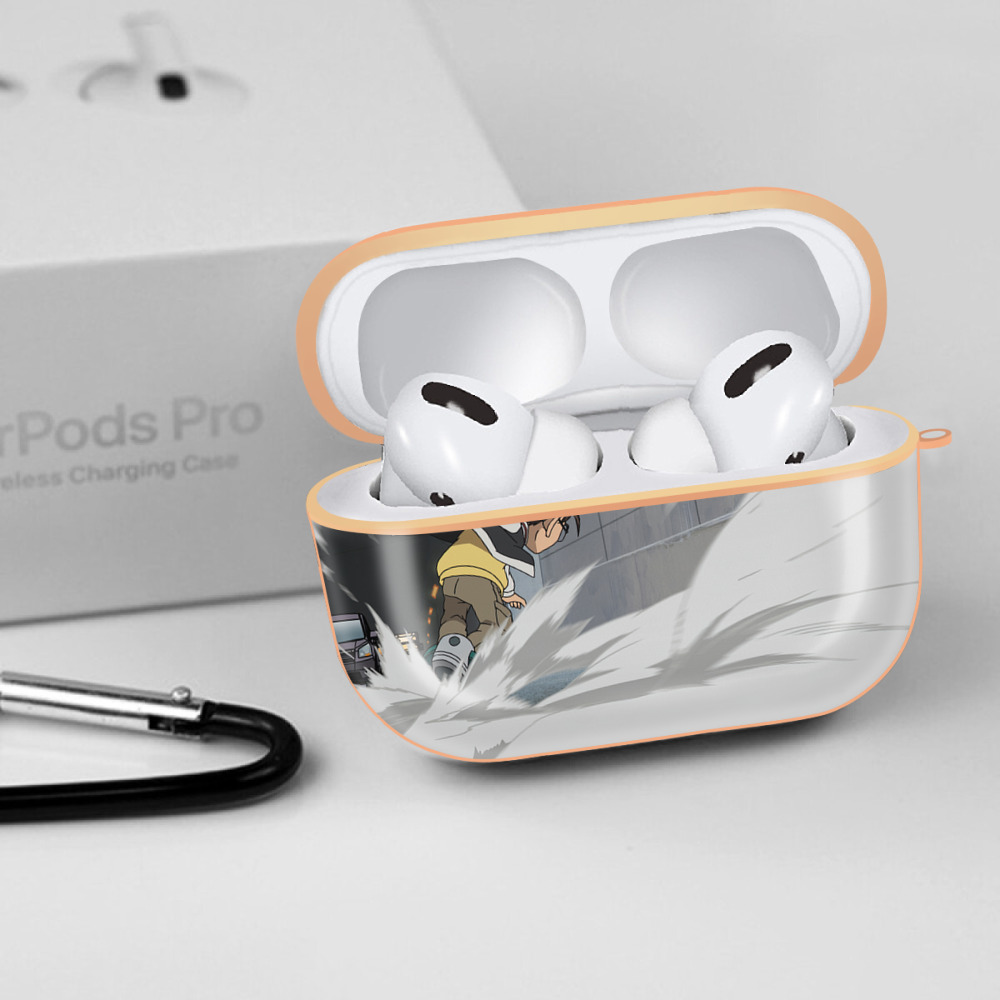 名探偵コナン Detective Conan 【AirPods Pro用】ハードシェル保護ケース｜耐衝撃・防指紋・カラビナ付き商品仕様
