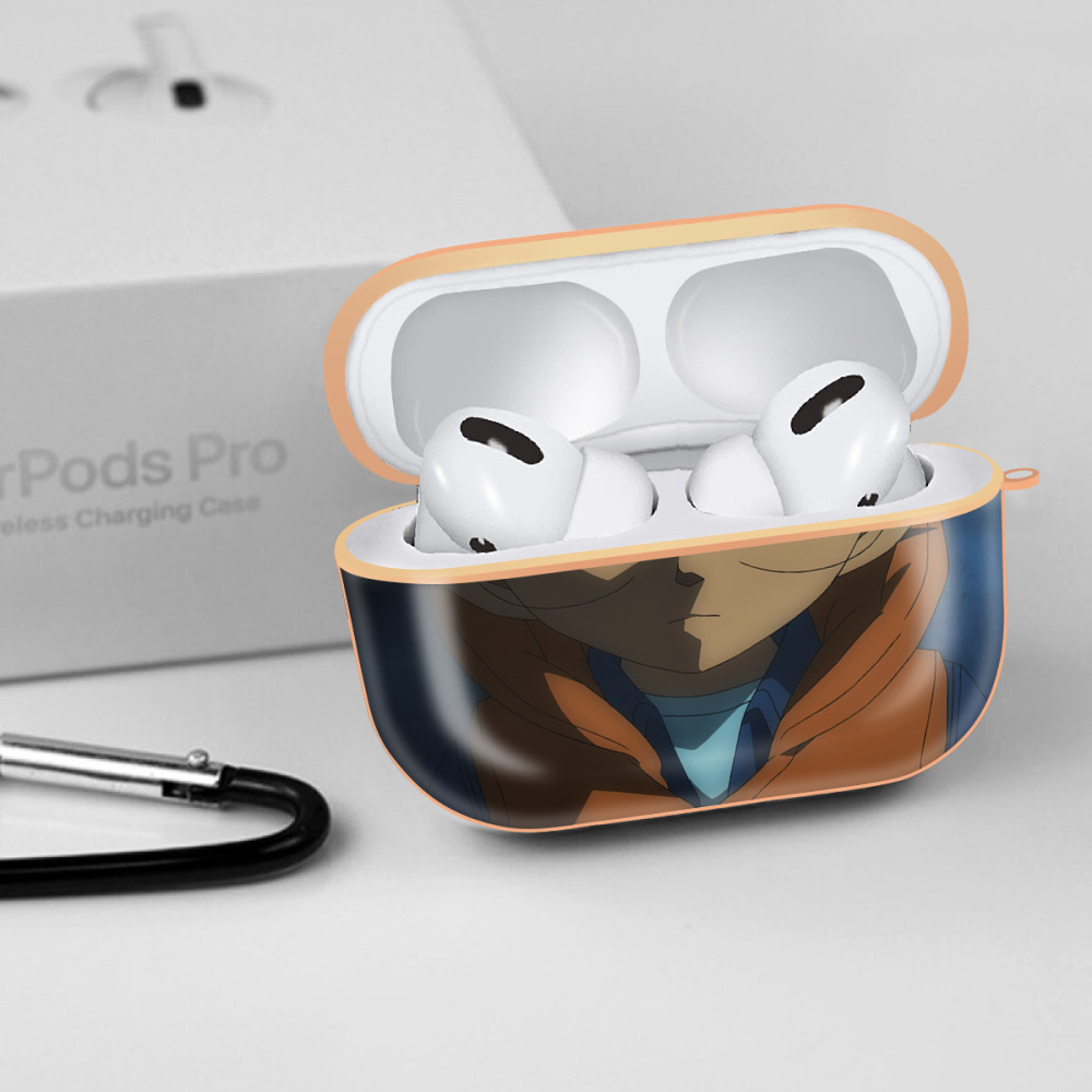 名探偵コナン Detective Conan 【AirPods Pro用】ハードシェル保護ケース｜耐衝撃・防指紋・カラビナ付き商品仕様