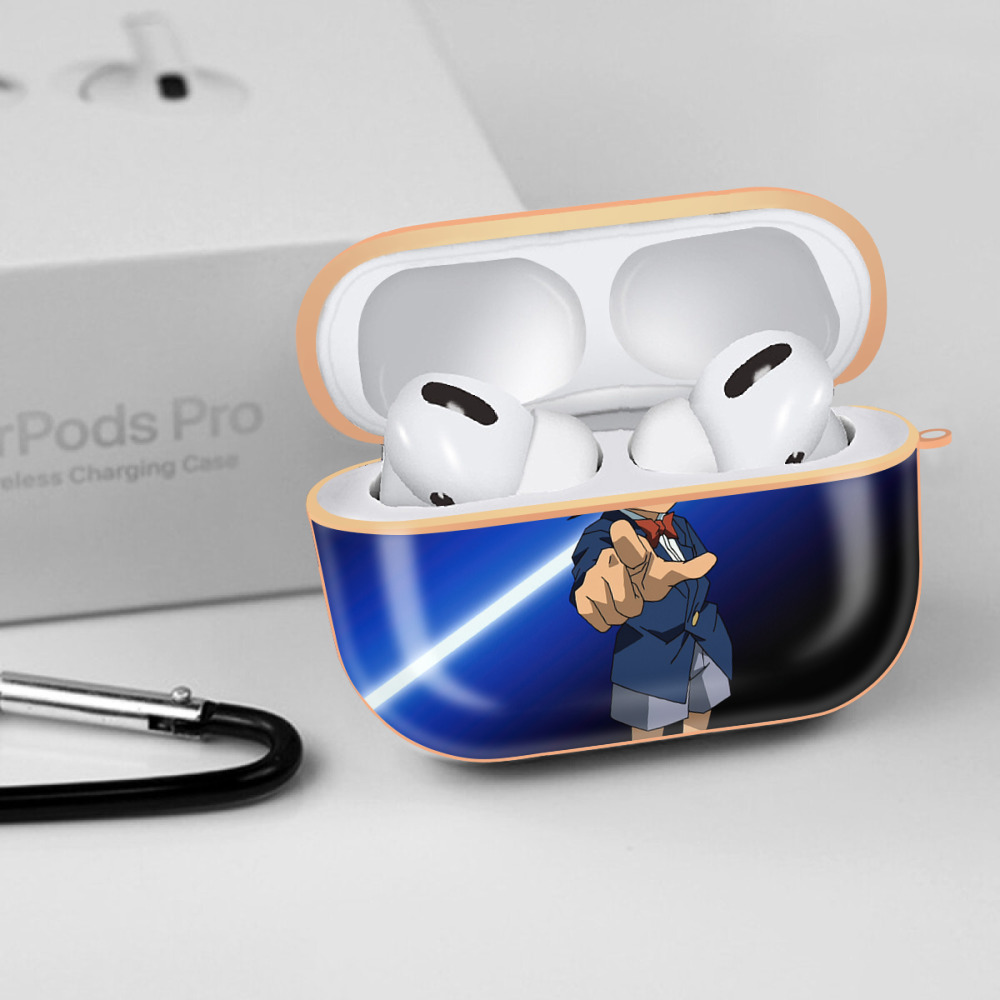 名探偵コナン Detective Conan 【AirPods Pro用】ハードシェル保護ケース｜耐衝撃・防指紋・カラビナ付き商品仕様